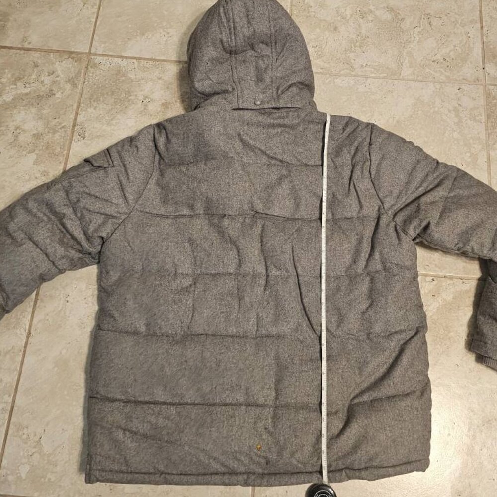 Guess = Quilted Down Filled Jacket With Removable Hood - Picture 4 of 10